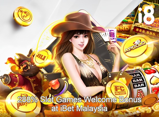 288% Slot Games Welcome Bonus at iBet Malaysia